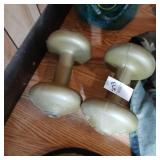 Pair 3lb dumbbells