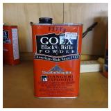 1 lb can of Goex 4F black powder appears full