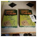 Pair of Vintage Buddy handwarmers in boxes