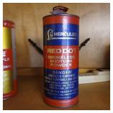 1 lb can of Hercules Red Dot reloading powder 1/4