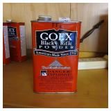 1 lb can of Goex 2F black powder appears full