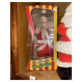 Vintage Amico singing santa in box