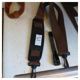 Carry strap and mini Maglite flashlight