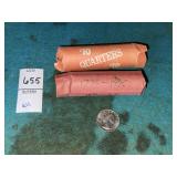 2 rolls of 1776-1976 Washington Bicentennial