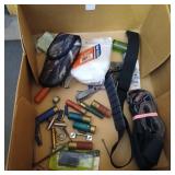 Misc ammo and strap lot