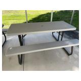 Lifetime fiberglass picnic table- 6 feet long