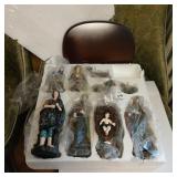 International Silver resin nativity set
