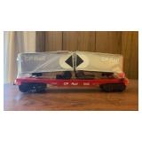 Vintage Lionel O Gauge CP Rail Flatcar with Dual
