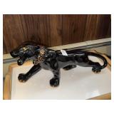 MCM stalking black panther ceramic figurine