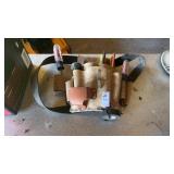 Leather Toolbelt W Assorted Tools