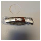 Damascus blade NRA knife appears unused