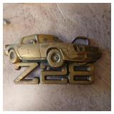 Brass Z28 belt buckle