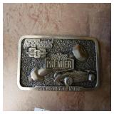Indy 500 belt buckle