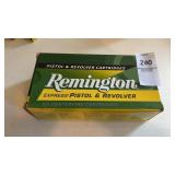 Remington Express .45 colt rounds, 50 count, NIB