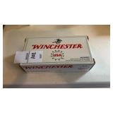 Winchester .380auto FMJ Rounds, 50 count