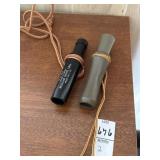 Lot of 2 animal calls one goose