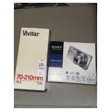 Vivitar 70-210mm f/4.5 Macro (1:4x) zoom camera