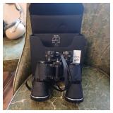 Pair of Binolux 10x50 binoculars and case