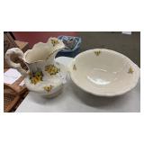 Victorian Wash Basin & Pitcher