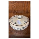 Stoneware Covered Dish