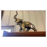 Heavy Metal Elephant Statue