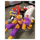 Lot of 20 bird beanie babies
