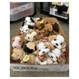 Lot of 20 dog beanie babies