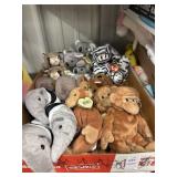 Lot of 21 zoo animal beanie babies