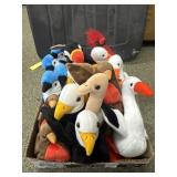 Lot of 20 bird beanie babies