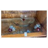 Fruit Bowl and Candle Holders