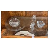Candle Stick Holders and Glassware