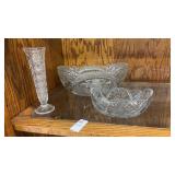 Lot of Crystal Glass Bowls