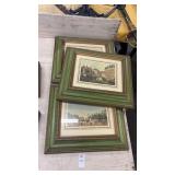 Set of 3 Framed Art