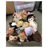 Lot of misc critter and animal beanie babies