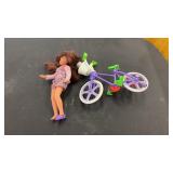 1996 Bicycle Barbie Doll and Bike