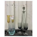 Vintage Hand-blown Glassware