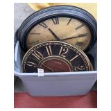Tote of Wall Clocks