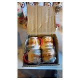 Vintage 3 Inch Santa Claus Christmas Mugs