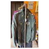Vintage Army Uniform W Pins