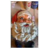 Vintage Santa Styrofoam Decor