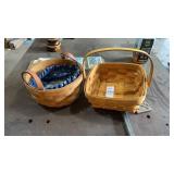 2 small Longaberger baskets