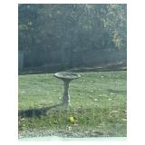Cement Bird Bath