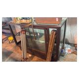 Antique Wooden Showcase