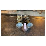 Vintage Glass Doorknobs