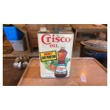 Crisco Oil Can and TV Tray