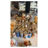 Lot of Beer cans