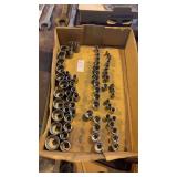 Tray of Craftsman Sockets