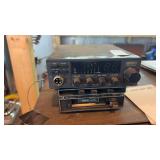 CB Radio and Tape Player