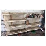 Two Metal Shelving Units