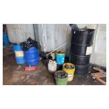 Lot of Oil Cans, Rubber and More